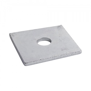M10 x 50 x 50 x 3 Square Plate Washer - HDG 100 PCS