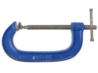 IRWIN Record 120 Heavy-Duty G-Clamp Best For Use on Metal Work 150mm 6in