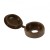 To fit 3.0 to 4.5 Screw Small Hinged Screw Cap - Brown 100 PCS
