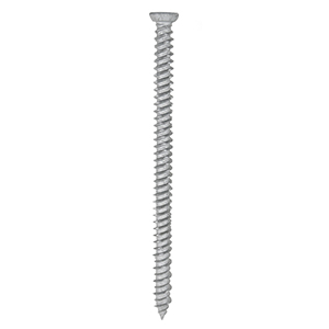 Multi-Fix Concrete Screw - Countersunk - Silver Organic