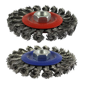 Twisted Knot Wire Wheel Brush