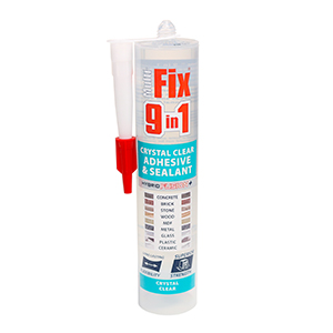 Multi-Fix 9 in 1 Crystal Clear Adhesive & Sealant