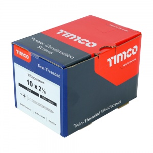 1000 Stk. 2 X 10g Senkkopf-Holzschrauben, POZI, Ver Produktbild-Vorschau 4