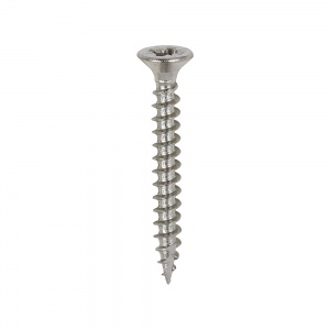 3.5 x 30 Classic Multi-Purpose Screws - PZ - Double Countersunk - A4 Stainless Steel Qty Box 200
