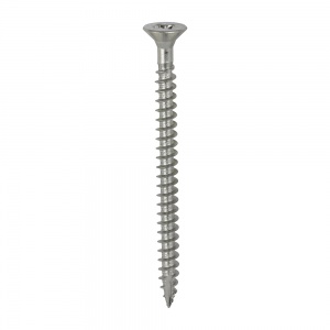 6.0 x 80 Classic Multi-Purpose Screws - PZ - Double Countersunk - A4 Stainless Steel Qty Box 200
