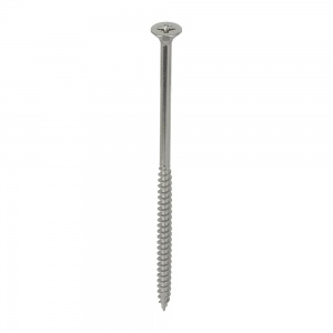 6.0 x 130 Classic Multi-Purpose Screws - PZ - Double Countersunk - A4 Stainless Steel Qty Box 100