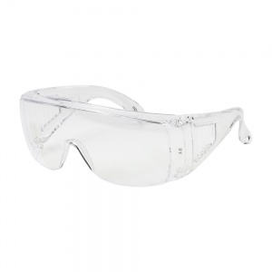 One Size Overspecs Safety Glasses - Clear Qty Bag 1 Pair