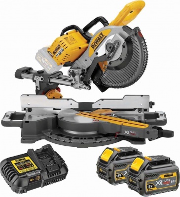 DEWALT DCS727T2 54v Slide mitre saw - 250mm blade