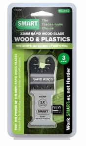 SMART Trade Series 32mm Rapid Wood Blade - (3 Pack)