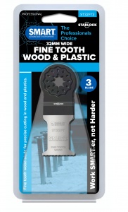 SMART Professional Series 32mm Fine Tooth  Blade - (3 Pack)