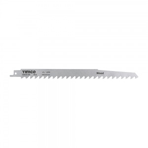 S1542K Reciprocating Saw Blades - Wood Cutting - High Carbon Steel Qty Pack 5