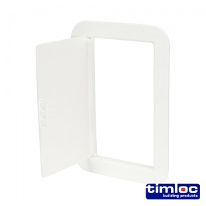 155 x 235 Timloc Access Panel - Plastic - Hinged - White Qty Bag 1