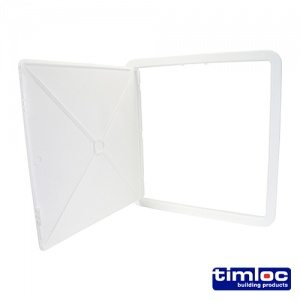 470 x 470 Timloc Access Panel - Plastic - White Qty Bag 1