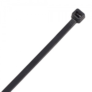 4.8 x 370 Cable Tie Black 100 PCS