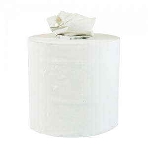 150m x 175mm Centrefeed Roll White 6 PCS