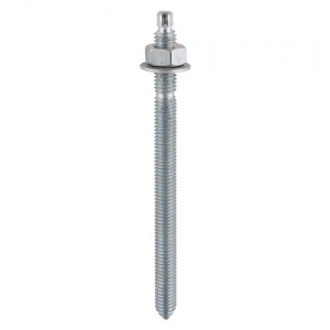 M16 x 190 Chemical Anchor Stud Zinc 10 PCS