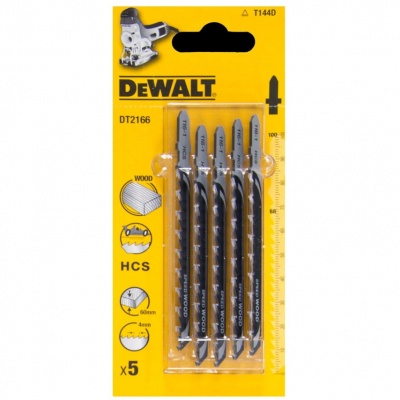 DeWalt DT2166QZ Jigsaw Blades for Wood T Shank - HCS - 5pk