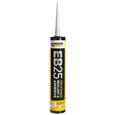 Everbuild EB25 Ultimate Sealant Adhesive WHITE