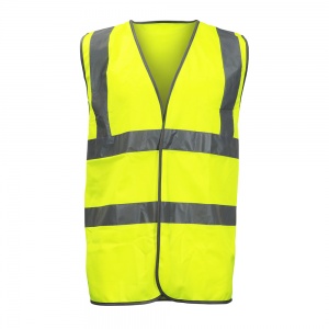 Medium Hi-Visibility Vest - Yellow Qty Bag 1