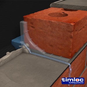 65 x 10 x 102 Timloc Invisiweep Wall Weep - Terracotta Qty Box 50