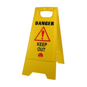 610 x 300 x 30 A-Frame Sign Keep Out 1 EA