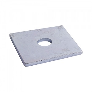 M10 x 50 x 50 x 3 Square Plate Washer - BZP 2 PCS