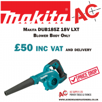 Makita DUB185Z 18V LXT Blower with Vacuum Function Bare Unit