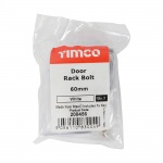 60mm Door Rack Bolts - White Qty Bag 2