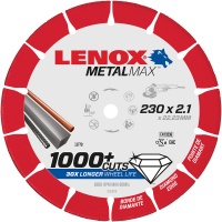 Lenox Metal Max 230mm Diamond Cut Off Wheel