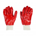 X Large PVC Gloves - PVC Coated Cotton Interlock  Qty Backing Card 1 Pair
