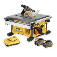 DeWalt DCS7485T2-GB 54V XR FlexVolt 210mm Table Saw 2 x 6.0Ah