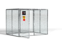 Armorgard Gorilla Gas Cage 2400x18001800mm Modular Bolt-together Storage GGC10