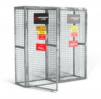 Armorgard Gorilla Gas Cage double compartment modular 1815x570x1835mm GGC33