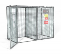 Armorgard Gorilla Gas Cage Double Compartment Modular 2400x1275x1830mm GGC66