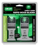 SMART Trade Series 2 Piece Rapid Wood Blade Set