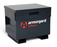 Armorgard Tuffbank Site Box Proven Tough Secure Tool Vault 760x615x640mm TB21