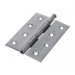 100 x 71 Butt Hinge Loose Pin S/Chrome 2 PCS