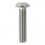 M8 x 25 Button Socket Screws A2 SS 10 PCS