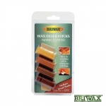 4 x 6.5g Briwax Wax Filler Sticks Med 1 EA
