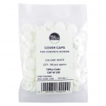 WHITE Multi-Fix Screw Cover Cap 100 PCS