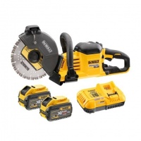 DeWalt DCS691X2-GB 2x9Ah 54v XR Flexvolt 230mm Cut-Off Saw