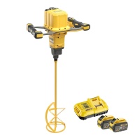 DEWALT DCD240X2-GB 54V XR FLEXVOLT MIXER C/W 2X 9ah BATTS