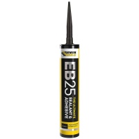 Everbuild EB25 Ultimate Sealant Adhesive Black Box of 12