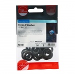 M10 Form A Washer DIN 125 - A2 SS 20 PCS
