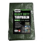 5 x 8m Heavy Duty Tarpaulin Green 1 EA