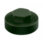 16mm Hex Cover Cap - Juniper Green 1000 PCS