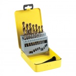 19pcs HSS-CO Bit Set 1-10mm Cobalt 1 EA