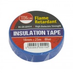 25m x 18mm PVC Insulation Tape Blue 10 PCS