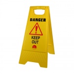 610 x 300 x 30 A-Frame Sign Keep Out 1 EA