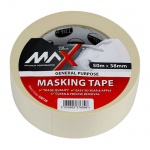 50m x 38mm Masking Tape Cream 1 EA